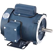 Leeson 102916.00 General Purpose C Face Motor, 1 Phase, S56C Frame, Rigid Mounting, 1/4HP, 1800 RPM, 115/208-230V Voltage, 60Hz Fequency
