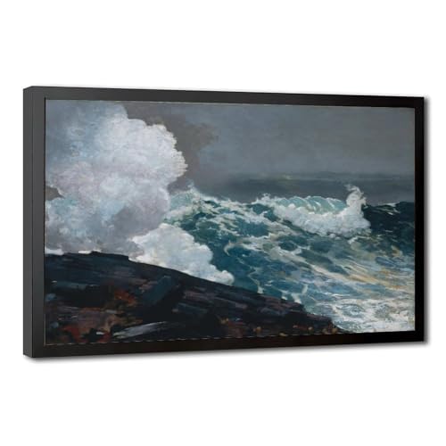 Winslow Homer Northeaster impression sur toile de décoration murale 40x61