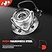 A-Premium 2 x Front Wheel Bearing and Hub Assembly with ABS & 5-Lug Compatible with Chevrolet Malibu 2004-2012, HHR SS 2008-2010, Cobalt SS 2008-2010, Pontiac G6 2006-2010, Saturn Aura 2007-2009