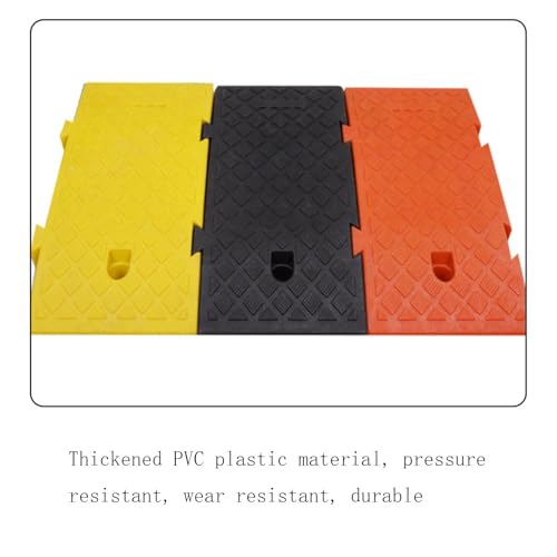 Rampa de escalera, plástico ecológico, diseño triangular, conexión segura tipo snap-fit, textura antideslizante, fácil de almacenar. miniatura 4