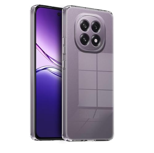 Image of COVERBLACK Flexible Rubber Case Back Cover for Compatible Model with Oppo CPH2721 / Oppo F29 5G - Transparent