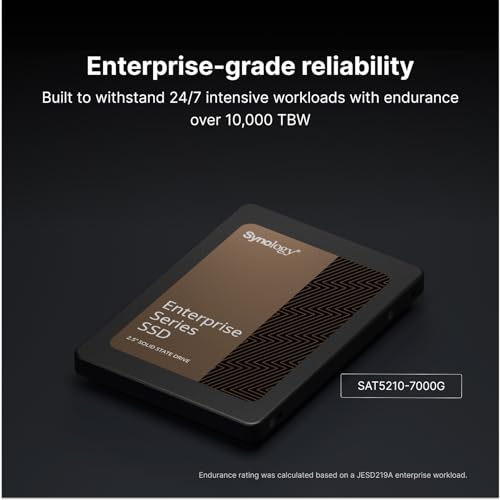 Image of Synology 2.5 inch Enterprise SATA SSD SAT5210 7TB (SAT5220-7000G)