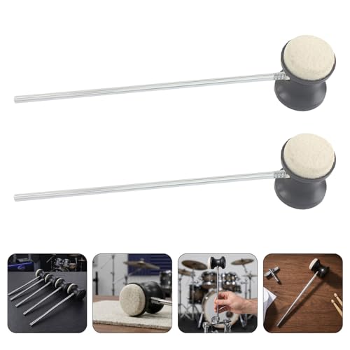 Set 4 Pedales para Bombo con Cabeza de Fieltro Negro miniatura 7