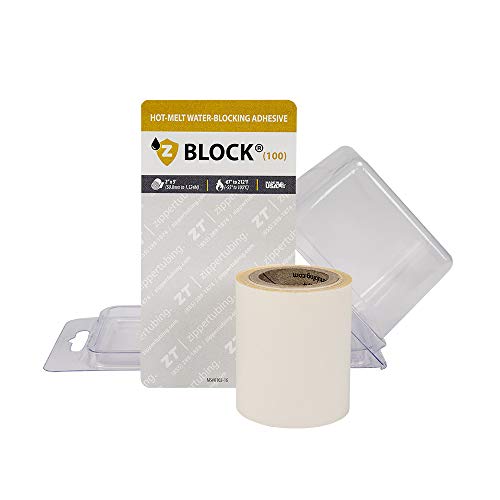 Z-Block (100) 2” Wide X 60” Long, Clear Water-Blocking, Hot-Melt Tape To Waterproof Wire Connectors Or Bundle Of Cables, Perfect For Automotive Wiring #TOP1