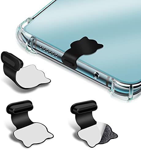 CKANDAY Set di 10 Paia di Tappi Antipolvere compatibili con Micro USB, Tablet e Tutti i dispositivi Android Porta di Ricarica e Jack per Auricolari da