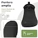 Imagen de Mishansha Escarpines Hombre Mujer Agua Zapatillas de Agua Zapatos Playa Secado Rápido Escarpines para Piscina Mar Surf Acuáticos Negro