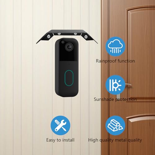 Housse étanche et anti-reflets pour sonnette vidéo Ring Blink Eufy - 6