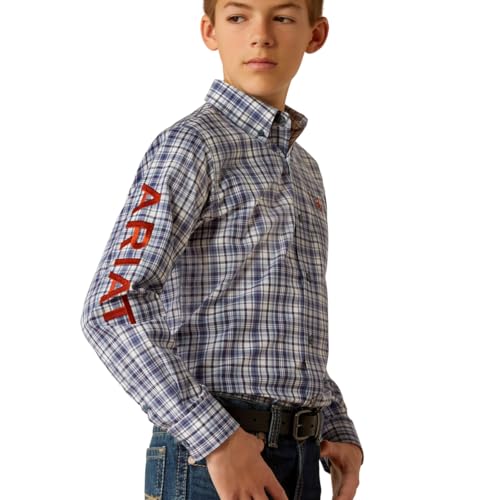 ARIAT Boys' Pro Series Eilad Classic Fit Shirt4