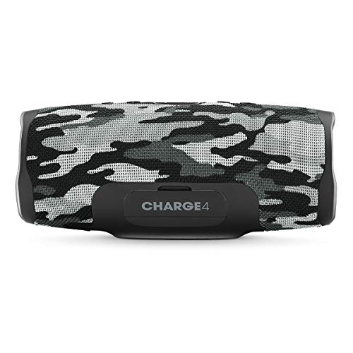 Image of JBL Charge 4 Portable Waterproof Bluetooth Speaker - Black Camo (Renewed)