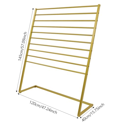 Support écharpes robuste à 10 niveaux pour un rangement sans pli