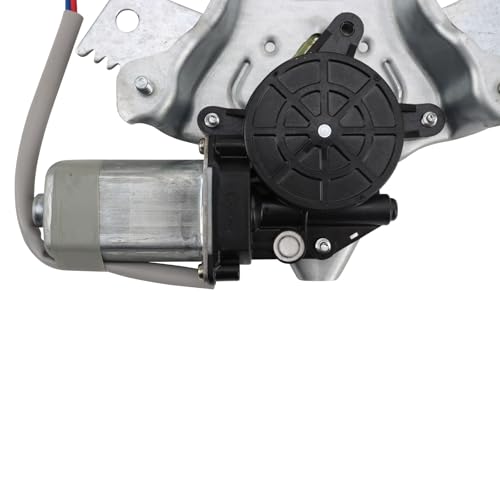 Image of TRQ Front Driver Side Power Window Motor and Regulator Assembly Power Compatible with 1994-2004 Ford Mustang