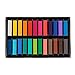 Haarkreide 24 Farben Set, Temporäre Haarfarbe, Auswaschbar ungiftig Hair Chalk, Temporär Haarfarbe Kreide Kamm Auswaschbar für Karneval, Party, Weihnachten, Halloween, Geburtstag, Erntedankfest
