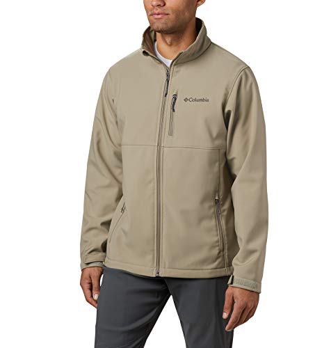 Image of Columbia Men Polyester Short Length Omni-Shield Ascender Softshell Hiking and Trekking Jacket