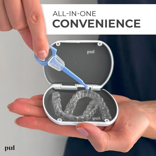Image of Clear Aligner and Retainer Case by PUL, Purple, S, Modern