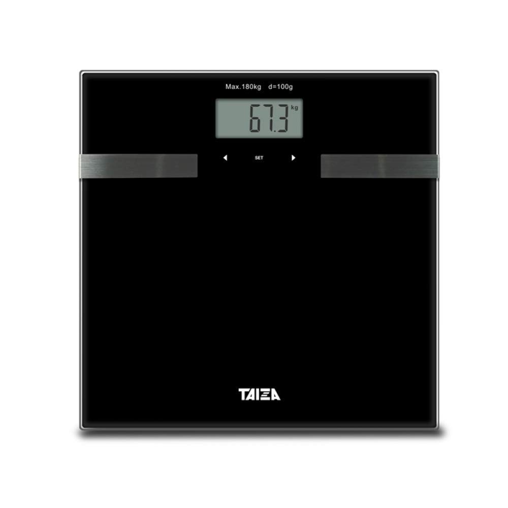 Elektroniczna waga waga łazienkowa Smart Touch pomiar wagi 400Lb/0.1Kg waga cyfrowa tor waga ciała tłuszcz woda kalorie mięśni masa kostna łazienka