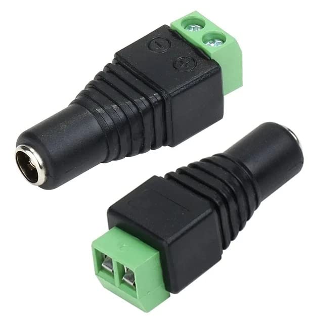 See full amazon price history chart for Male + Female 2.1*5.5mm for DC Power Jack Adapter Connector Plug for CCTV Camera{ Pack of 5 } Male + Female 2.1*5.5mm for DC Power Jack Adapter Connector Plug for CCTV Camera{ Pack of 5 } (B09Y1PRGFM) Amazon Price History, Amazon Price Tracker