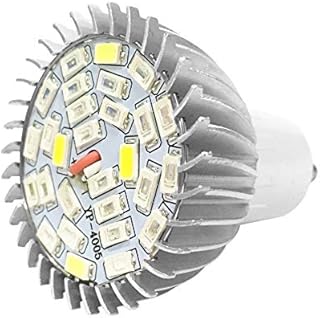 Rosilesi Grow Lamp Grow Light - 28W Full Spectrum E14/GU10 Led Grow Light Growing Lamp Bulb For Flower Plant 85V-265V(B)