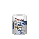 MAXMEYER Guaina Antialga Plus, Impermeabilizzante Liquido Fibrorinforzato per Esterni, Rosso, 0,75 L