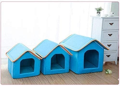 Comfortable Pet Cat Dog House Removable Dog Cat Bed Pet All Weather Cat Dog House Cat Puppy Shelter