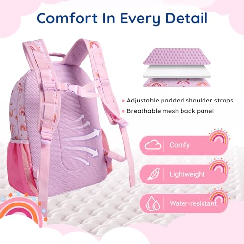Image of mommore Kids Backpack Set Kindergarten School Bookbag for Boys Girls