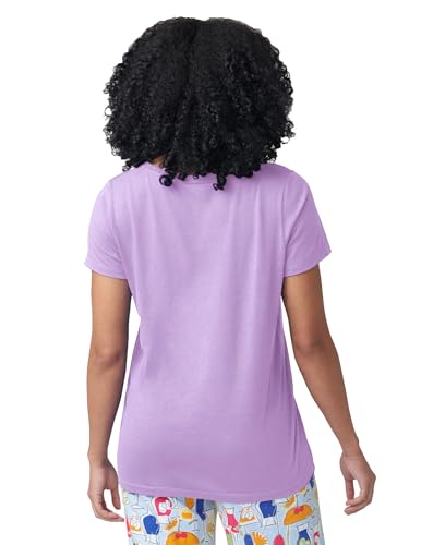 Image of HUE Women's Summer Vacation Pajama Separates, Soft, Whimsical Print Pjs with Tropical Beach Themes, Flip Flops, Cocktails