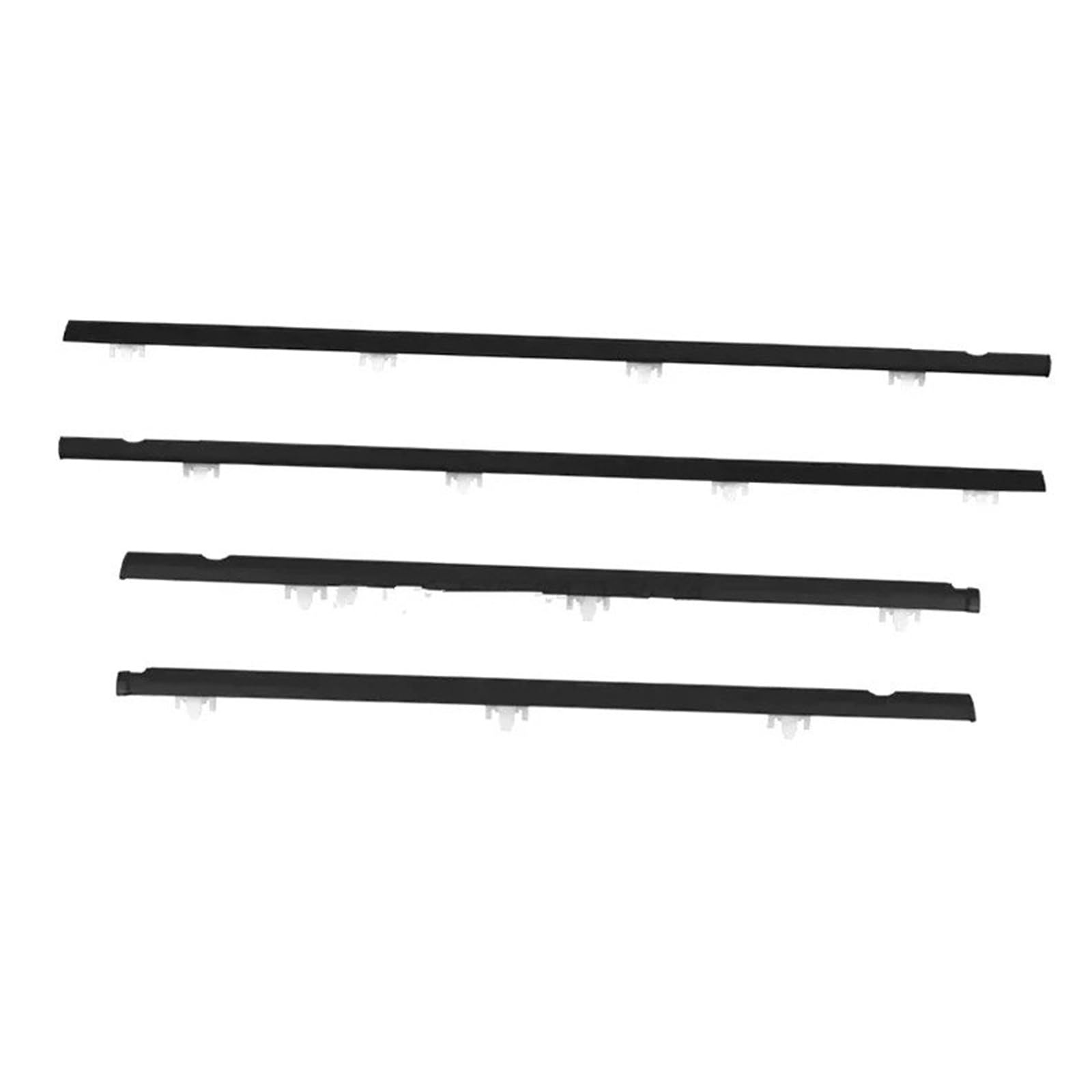Sifusm One Color Rubber Seal For Nissan For Sentra For Sunny B13 4D Sedan 1991-1994 Car Sealing Strip Pressure Waterproof Weather Side Window Strip