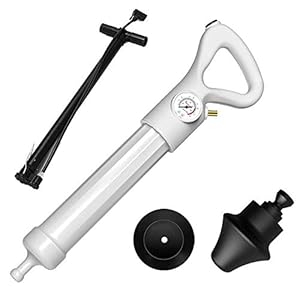 EndyAk opblaasbare multifunctionele toiletplunjer: ontstopper voor toiletten, gootstenen en afvoeren