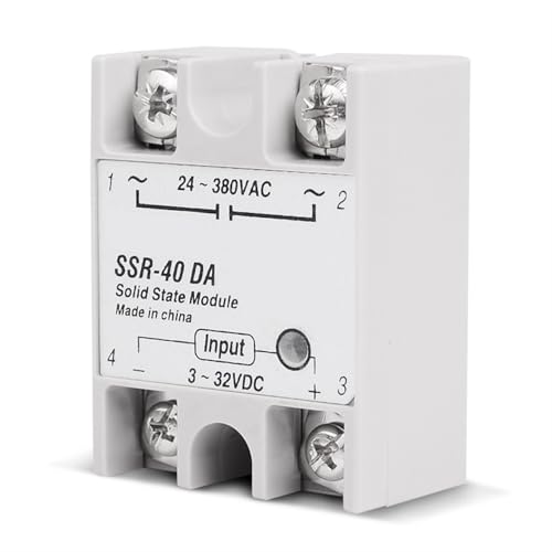 Relais statique SSR-40DA DC-AC pour automatisation et domotique lot de 5 modules