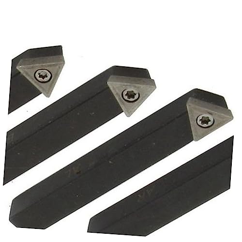 Kit de 5 fresas CNC de carburo para torno miniatura 4