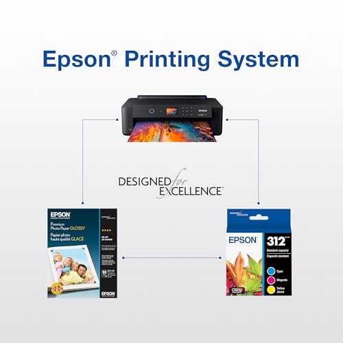 Image of Epson 312 Claria Photo HD Ink Standard Capacity Magenta Cartridge (T312320-S) Works with Expression XP-8500, 8600, 8700, 15000