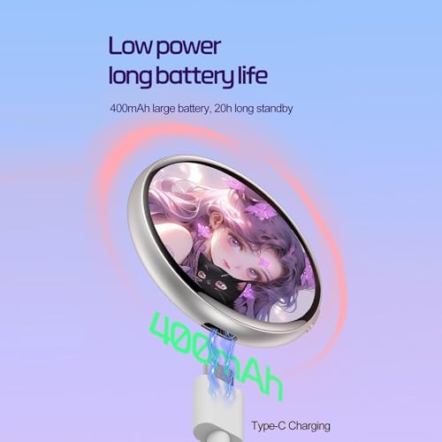 Insignia de anime inteligente con pantalla táctil HD recargable portátil 7