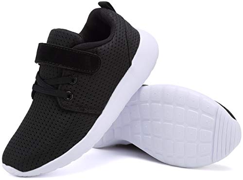Image of TOEDNNQI Boys Girls Sneakers Kids Lightweight Breathable Strap Athletic Running Shoes for Little Kids /Toddler