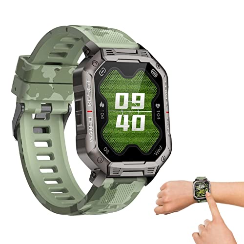 Richolyn-Reloj-Deportivo-Smartwatch-GPS-Activity-Tracker-Contador-de-Pasos-con-Monitor-de-Ritmo-cardiaco-Durante-el-sueno-Reloj-Deportivo-Resistente-al-Agua-IP67-para-telefonos-Android-e-iOS