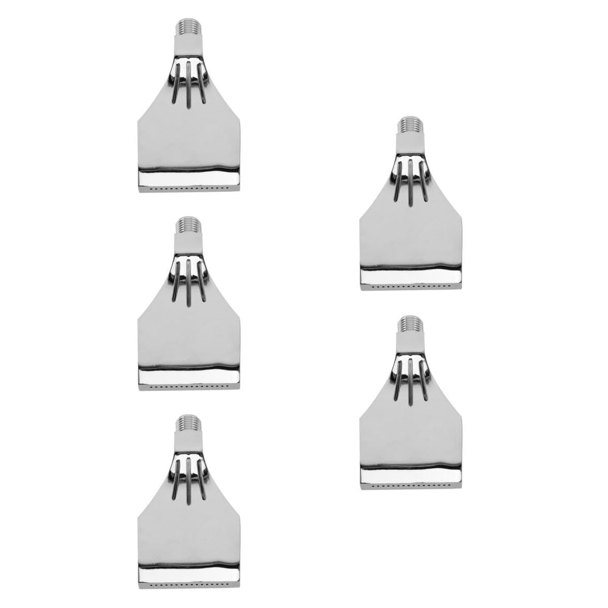 ULTECHNOVO 5 Pezzi Ugello Piatto per Compressori Aria Ugello per Soffiatore Design Ergonomico Facile Installazione Ottimizza Prestazioni e Aria per Asciugatura e Raffreddamento