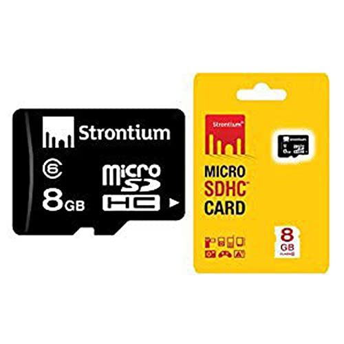 Strontium Tarjeta de memoria microSDHC clase 6 de 8 GB (SR8GTFC6R)