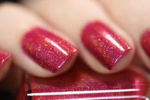 Image of ILNP Closure - Apple Red Holographic Nail Polish
