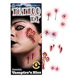 Tinsley Transfers Vampire's Kiss Temporary Tattoo Kit Standard