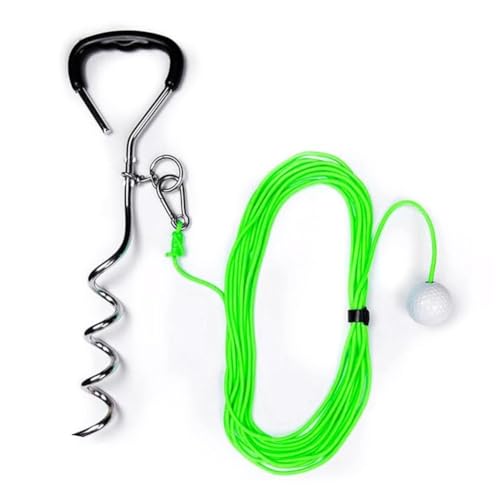 Cuerda de entrenamiento de swing portátil, entrenador de swing y para amantes del golf, hombres y mujeres