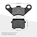 GOOFIT Rear Disc Brake Pad for 50cc 70cc 90cc 110cc 125cc ATV Go Kart Quad Bikes Dune Buggy 4 Wheeler