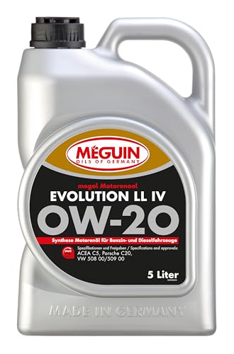 Meguin megol Motorenöl Evolution LL IV SAE 0W-20 | 5L | Motoröle | Art.-Nr.: 33058