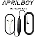 Aprilboy Type-C Hardwire Kit for 2 Channel Dash Cams with Fuse Taps and Installation Tools, 12V-30V to DC 5V 2.5A Car Dash Step-Down Cable-11ft