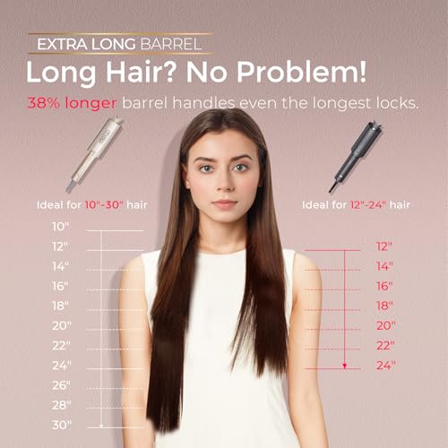 TYMO CurlPro Plus Long Barrel Curling Wand HC509G の商品画像 2