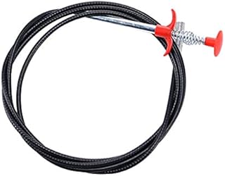 ErYao Multifunctional Cleaning Claw, Flexible Drain Unclog Grabber, Drain Clog Remover, Drain Hair Catcher, Flexible Hair Grabber Pickup Tool, Retractable Claw Retriever Stick Snake (Black 160CM)