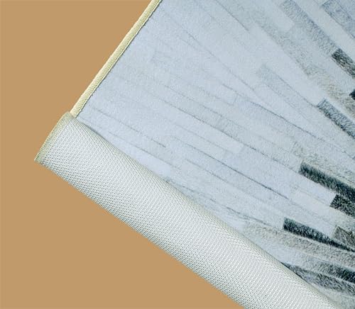 Image of BLUSH & BLOOM 3 x 5 Feet Area Rugs Washable Rug: Modern Abstract Living Room Rug Soft Anti-Skid Thin Carpet Indoor Floor Non-Shedding Carpets for Bedroom Dining Farmhouse Nursery Home Office