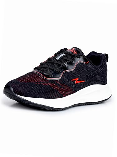 Image of ATHCO Mens Akron Running Shoe's for Man Comfortable Men's Sports Shoe's with Memory Foam Cushioned Insole Sports Shoes for Men Running Walking Lightweight Gym Shoe for Men Comfortable Stylish & Casual Walking Shoe for Man Anti Slip Gym Footwear