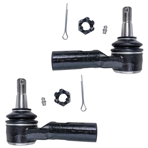 Image of Detroit Axle - 4WD Front 8pc Control Arms Kit for 2006 2007 2008 Dodge Ram 1500, 2 Upper Control Arms with Ball Joints 2 Lower Ball Joints 2 Sway Bars 2 Outer Tie Rods Replacement