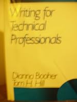 Writing for Technical Professionals 0471602515 Book Cover