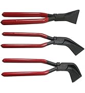 Abkantzange Biegezange Falzzange Blechzange gerade 0° abgewinkelt/gebogen 90° 45° Länge 280 mm Da...