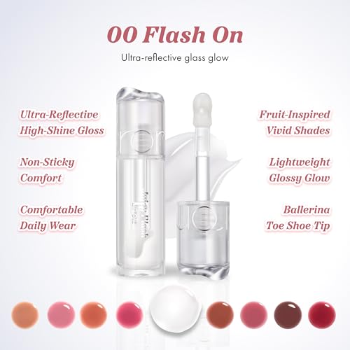 Image of rom&nd JUICY FLASH LIP OIL 00 FLASH ON