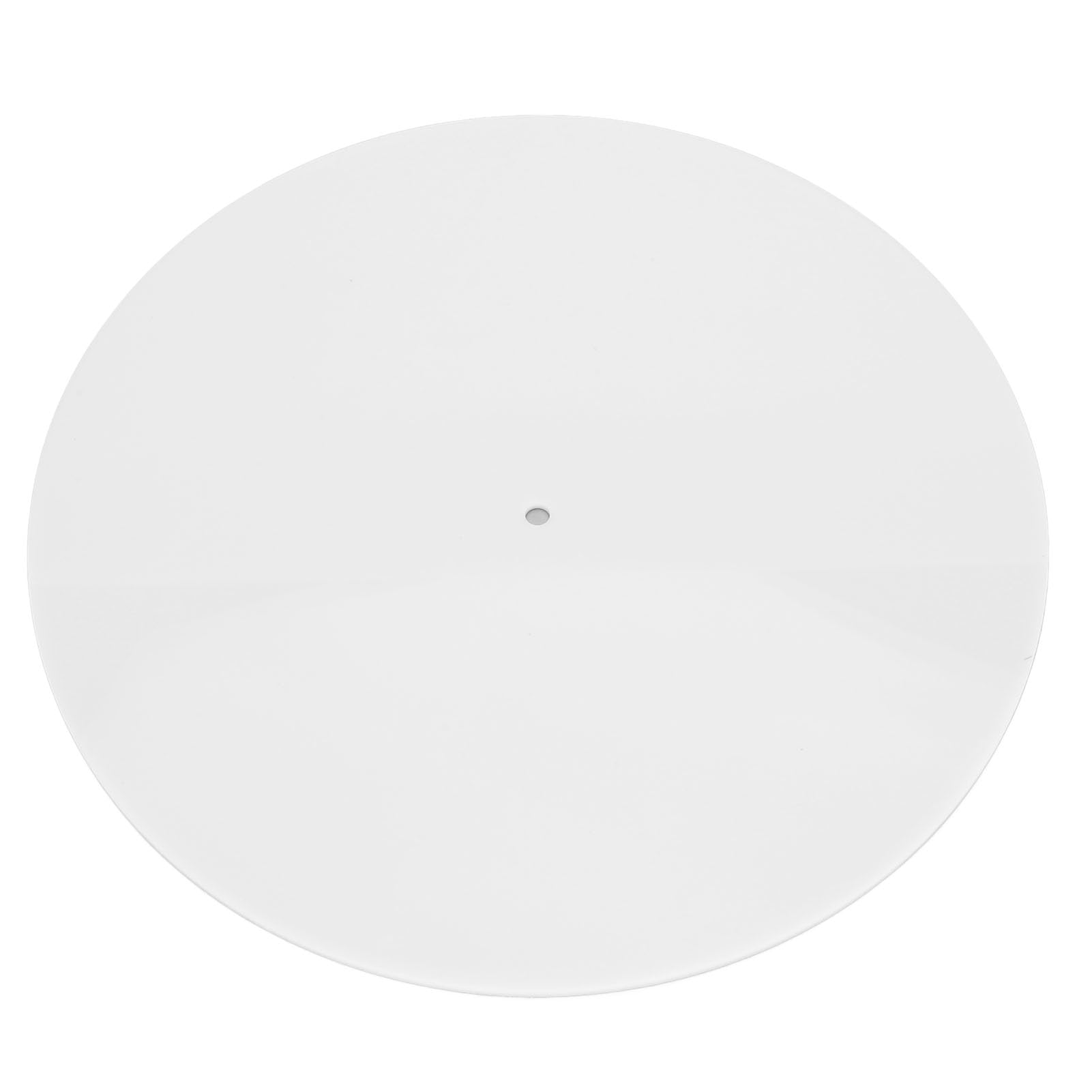 Tappetino per Dischi in Acrilico, Tappetino per Giradischi Tappetino per Giradischi da 12 Pollici Tappetino per Giradischi in Silicone per Vinile Riduce l'elettricità Statica e